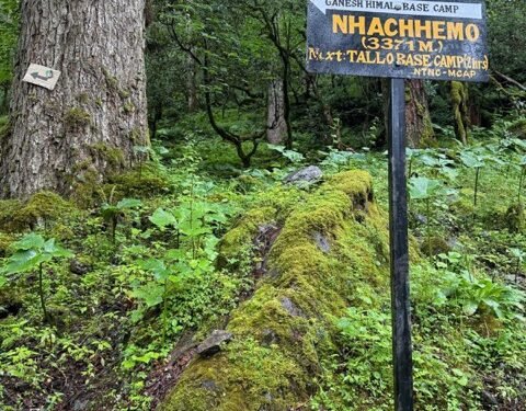 Marking poles, signposts installed at 53 locations along Manaslu trail