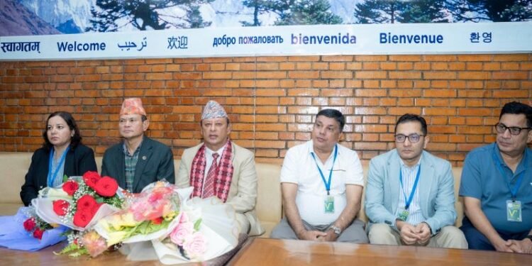 Minister Khadka back home after attending SCO’s Energy Ministerial level Meeting