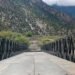 Bailey bridge installed over Kaligandaki River in Mustang