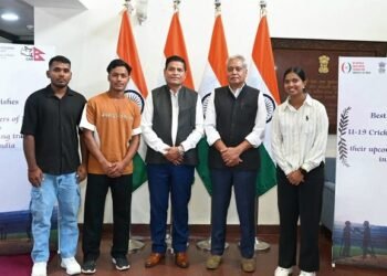 Embassy of India, Kathmandu facilitates One-Month Training for Nepali U-19 cricketers in Bhopal, India