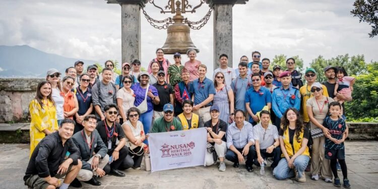 Kirtipur Hosts First-Ever Heritage Walk Celebrating U.S.-Nepal Cultural Partnership