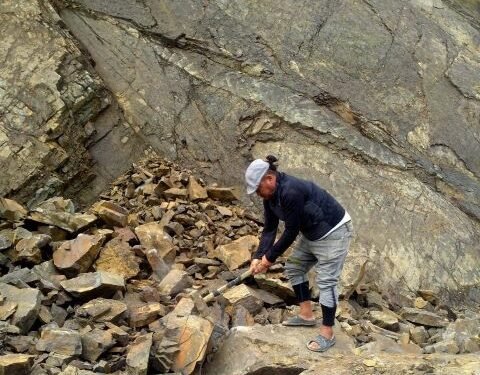 Kagbeni-Korola road obstructed due to landslide