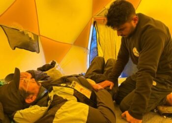 Health camp in Gosainkunda