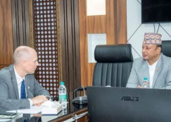 Energy Minister Khadka, MCC Deputy Vice-President Wingle meet