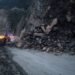 Dry landslide blocks Narayangadh-Muglin road section