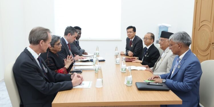 UN Under Secretary-General Fatima calls on PM Oli