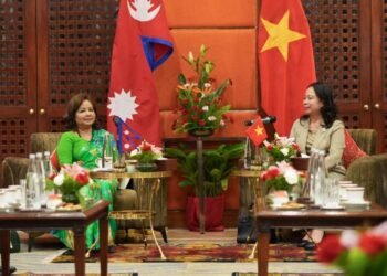 Foreign Minister Dr Rana calls on Vietnamese Vice President