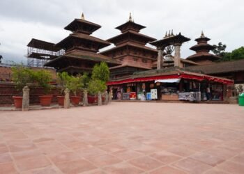 Use of traditional Telya bricks restores attraction to Patan Durbar Square