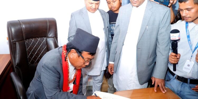 Education Minister Pun assumes office