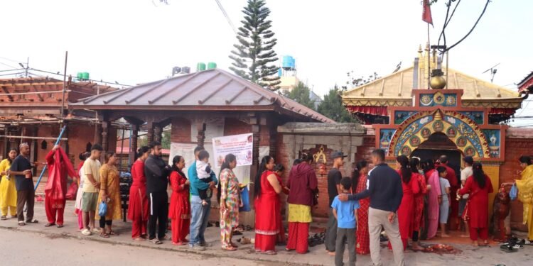 Maha Astami Festival today