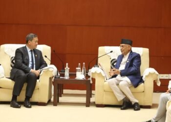 Prime Minister Oli and his Cambodian counterpart Manet hold meeting