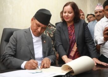 Energy Minister Ghising assumes office, pledges works for reconstruction