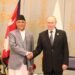 PM Oli and Russian Federation President Putin meet