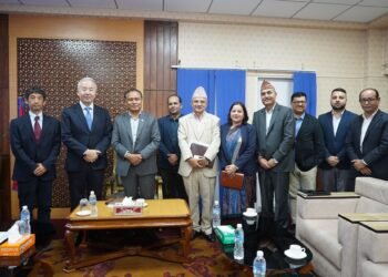 Japanese envoy Toru calls on Minister Ghising