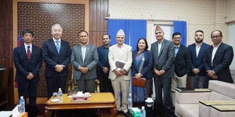 Japanese envoy Toru calls on Minister Ghising