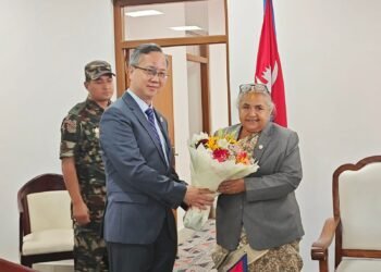 Chinese Ambassador pays courtesy call on PM Karki