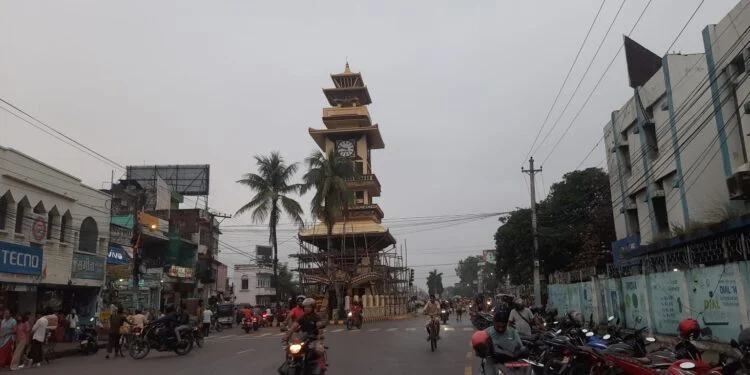 Birgunj’s iconic Ghanta Ghar (tower) repaired