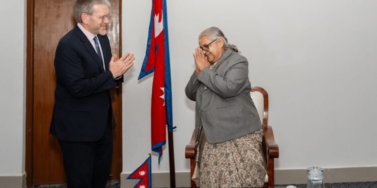 US ambassador calls on Prime Minister Karki