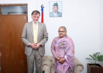 PM Karki seeks German Ambassador’s support in early printing of passport