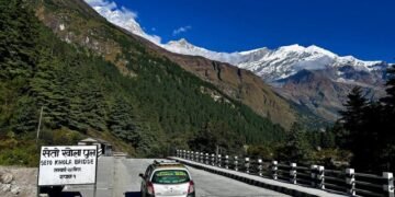 Kaligandaki Corridor: Motorable bridge constructed over Setokhola stream