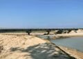 Construction of Doda River Bridge, 90 percent compete