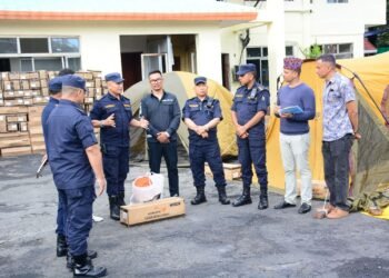14 Peaks Expedition Donates 207 Tents to Kathmandu Valley Police