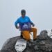 Renowned Nepali climber Lakpa Sherpa, popularly known as Makalu Lakpa summiting Carstensz Pyramid