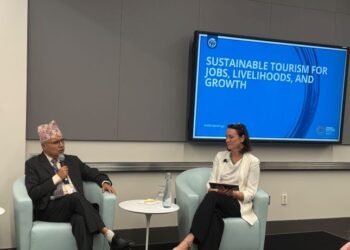 Finance Minister Khanal urges global community to visit Nepal