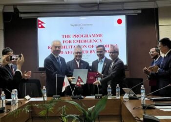 Japan provides Rs 2.6bn grant to Nepal for emergency rehabilitation of Sindhuli Road
