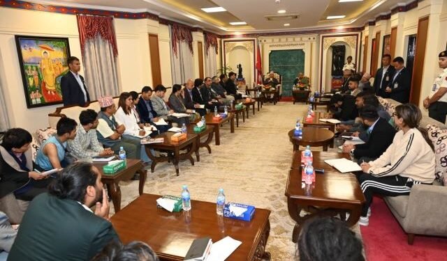 President urges Gen-Z groups to contribute for making March 5 election successful