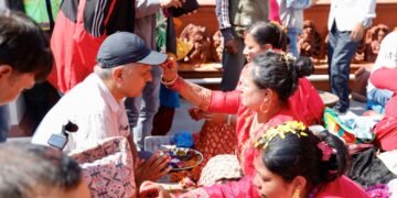 People throng at Balgopaleshwar Temple for Bhaitika