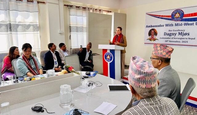 Norwegian Ambassador bats for bilateral cooperation in higher education