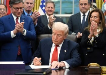 President Trump signs government funding bill, ending shutdown after a record 43-day disruption