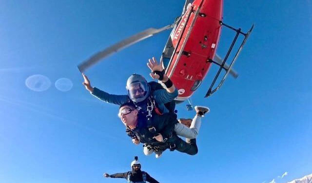 Pokhara alluring tourist choice for skydiving