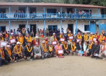 30 senior citizens honoured