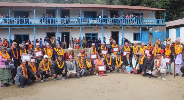 30 senior citizens honoured