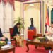 US ambassador pays farewell call to President Paudel