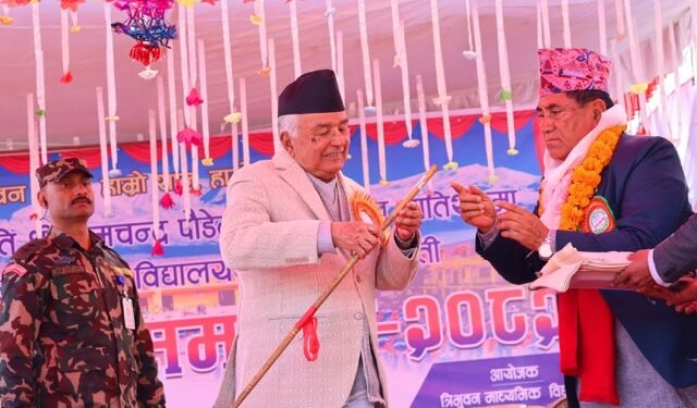 ‘Buttenali’ gifted to President Paudel