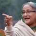 Bangladesh’s ousted leader Hasina denounces the upcoming election from her exile in India