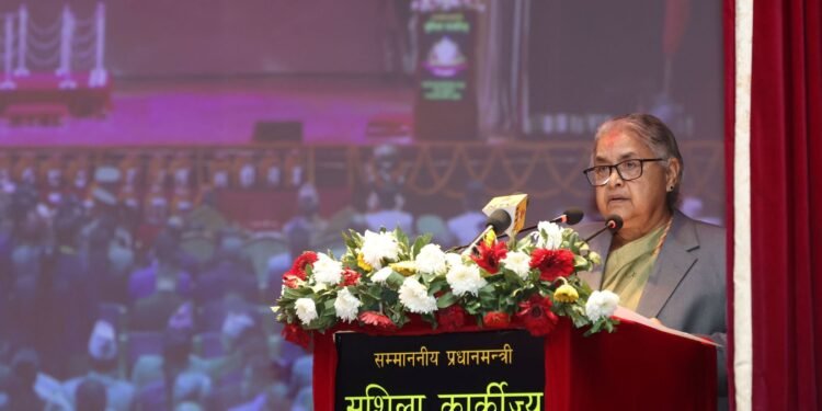 Role of APF Nepal remarkable to combat security challenges, PM Karki says