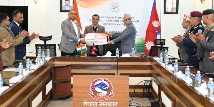 First Tranche of Election Related Assistance Gifted to Nepal
