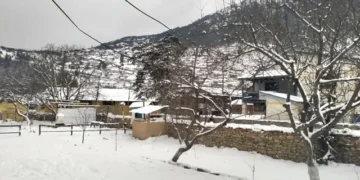 Snowfall affects life in Humla