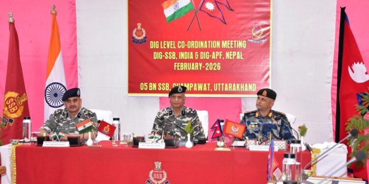 Coordination meeting between APF Nepal and SSB India held
