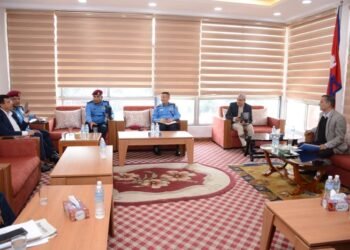 Home Minister discusses security arrangement for oath taking event