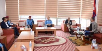 Home Minister discusses security arrangement for oath taking event