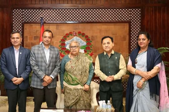 NC President Thapa calls on PM Karki