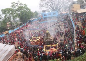 Matatirtha Aunsi being celebrated