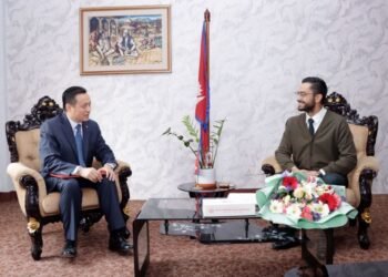 Chinese Ambassador calls on Minister Pokharel