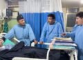 Home Minister visits Gen Z movement injured at hospital