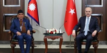 NA Chair, Dahal, Turkish Assembly, Numan, hold meeting